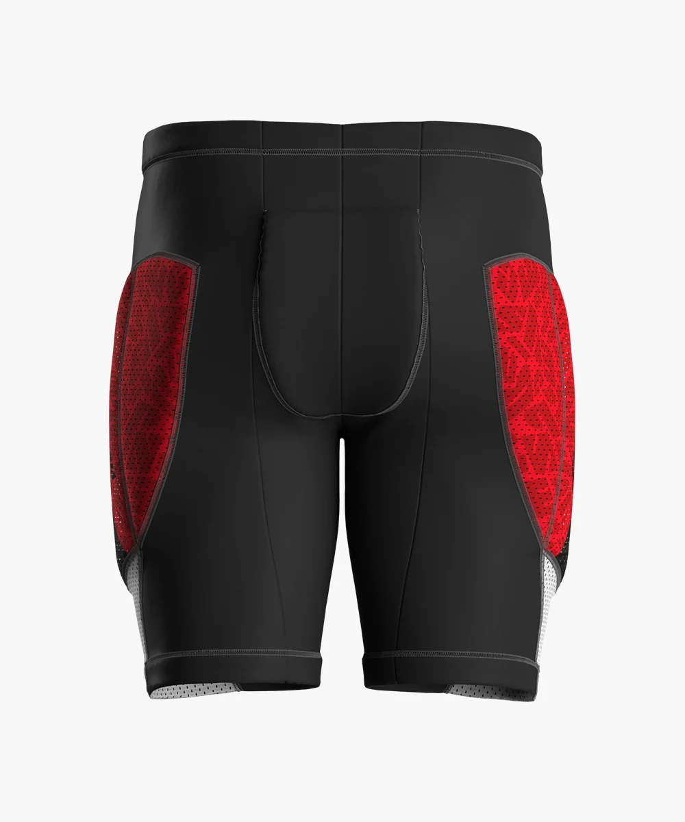 ENERGIAPURA protective shorts Racing Pant with protectors black/red - Image 3