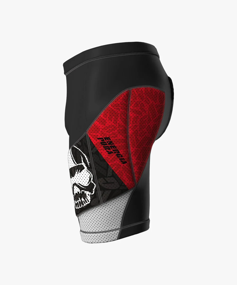 ENERGIAPURA protective shorts Racing Pant with protectors black/red - Image 4