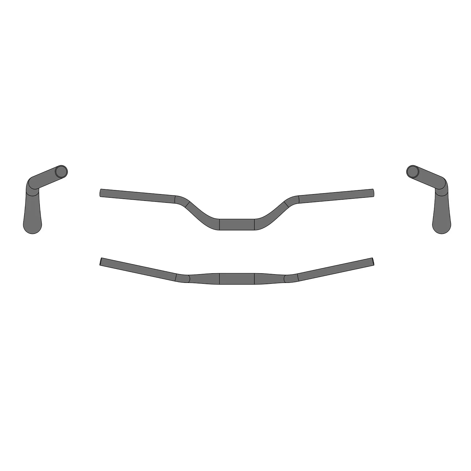 ERGOTEC Handlebar "Riser Bar 70 - Image 2