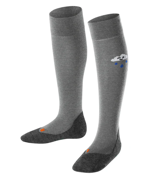 FALKE Socks Kids Active RainBoot Grey/Dark Grey