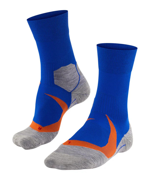 FALKE socks RU4 Cool blue/grey/orange