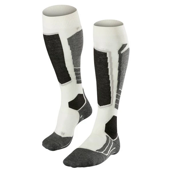 FALKE Socks SK2 Women Wool Grey/White