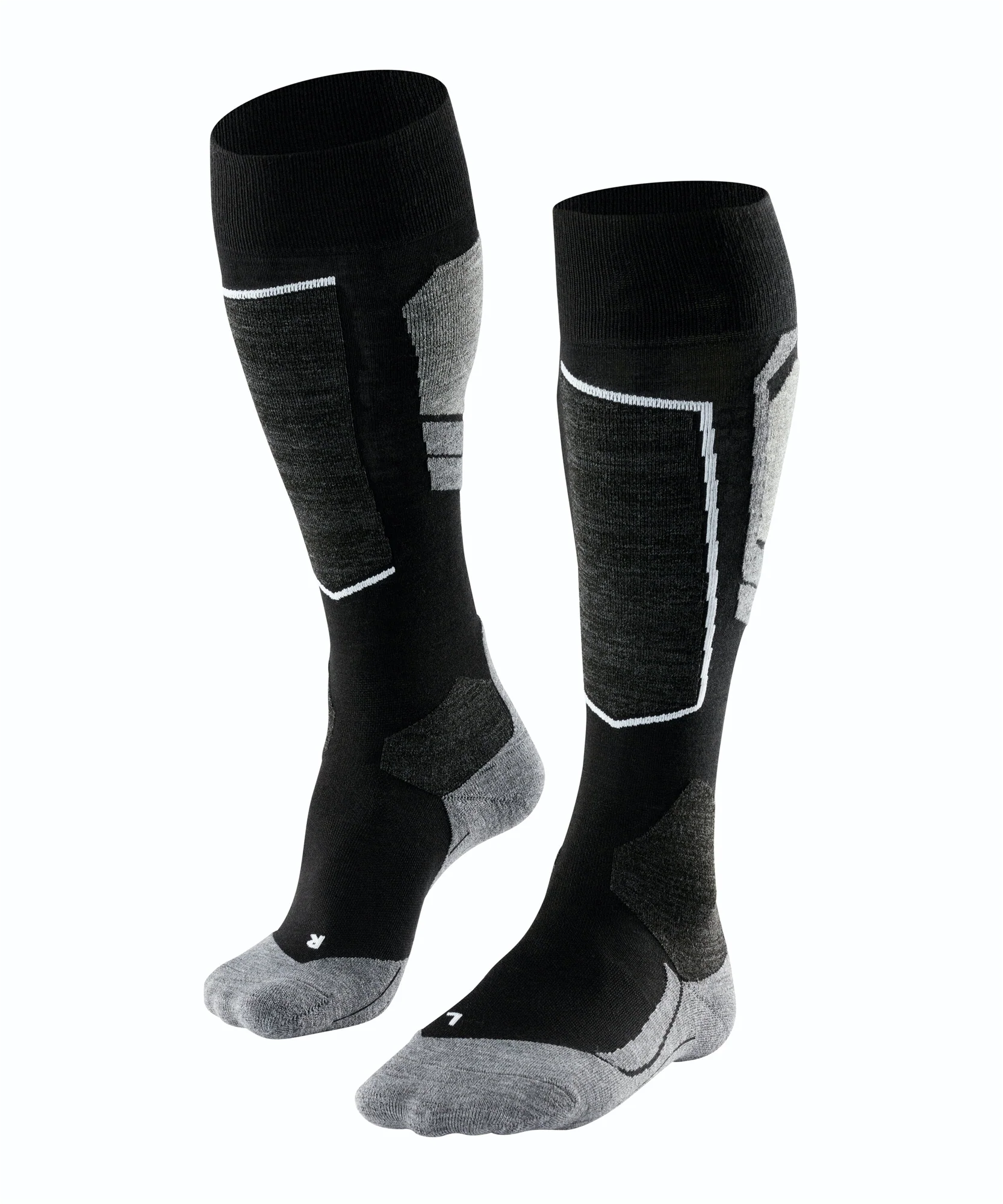 FALKE Socks SK4 Grey/Black