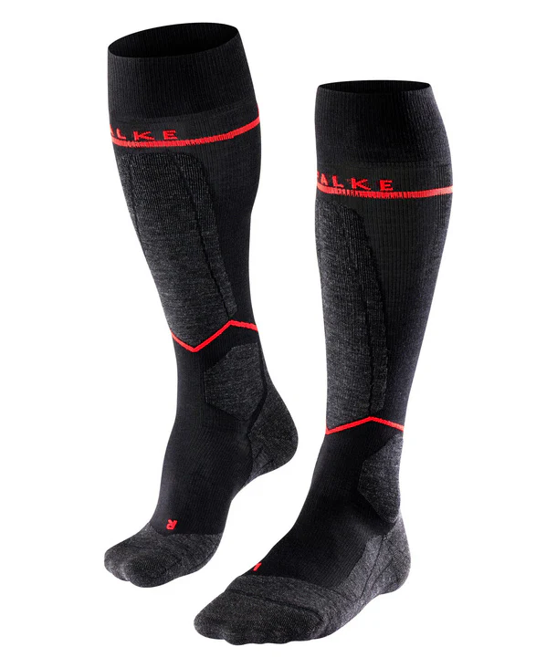 FALKE Socks SK4 Ski+Tour Black/Red
