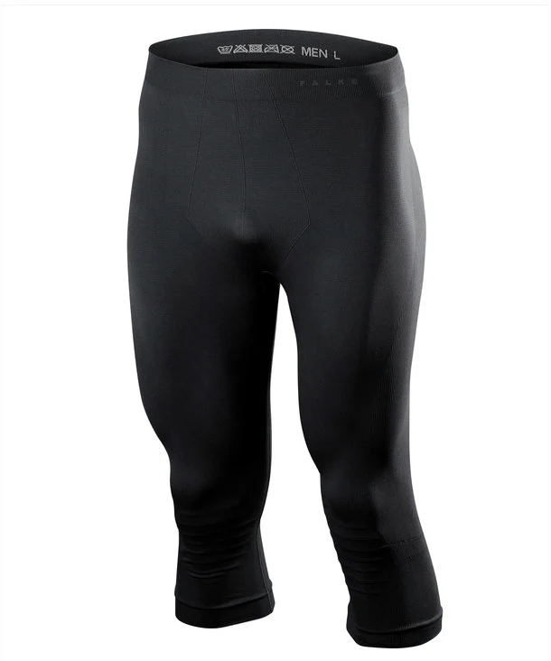FALKE Thermo Pants 3/4 Warm TF Black