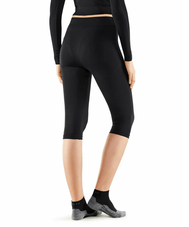 FALKE Thermo Pants 3/4 Women MW Black - Image 2