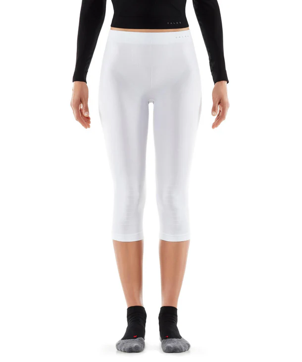 FALKE Thermo Pants 3/4 Women White