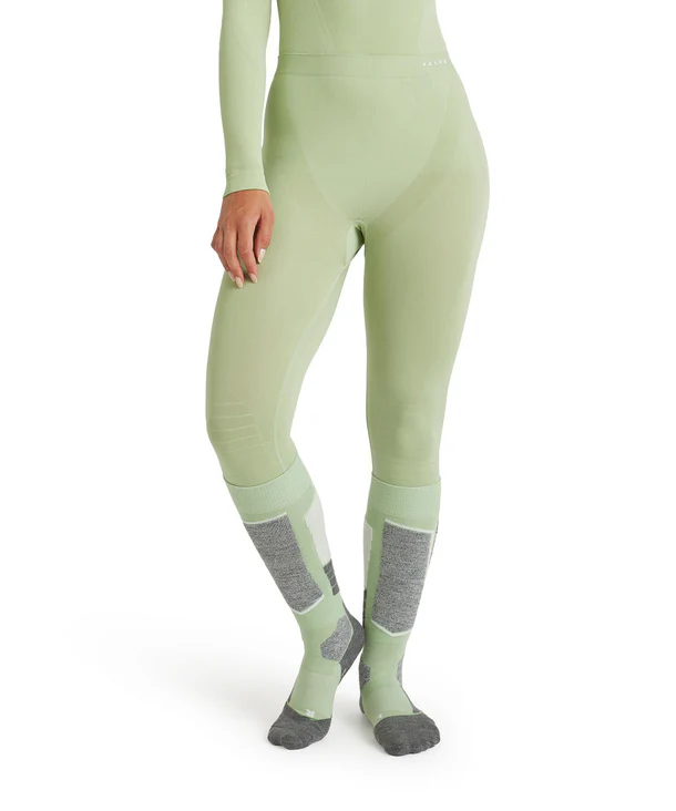FALKE Thermo Pants LOng Women Warm TF Light Green