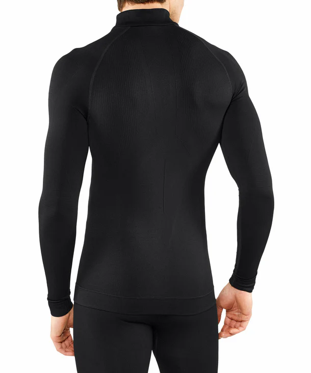 FALKE Thermo Shirt LS Zip MW TF Black - Image 2