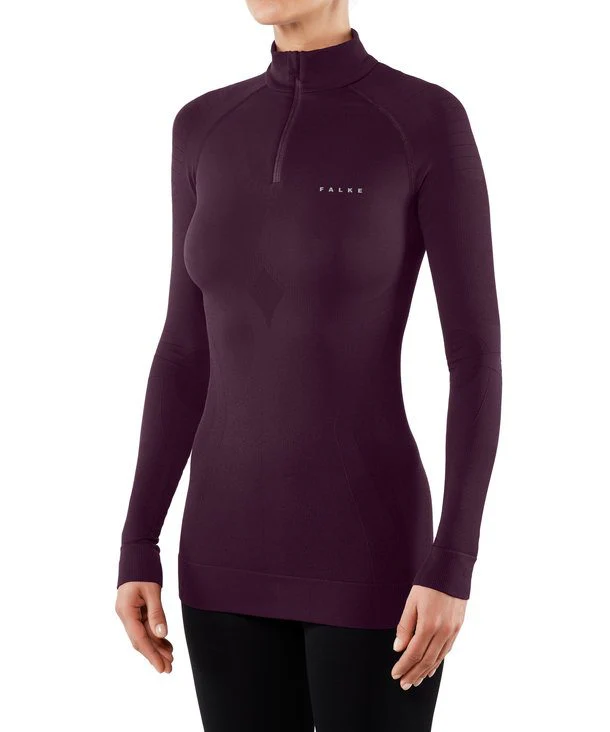 FALKE Thermo Shirt LS Zip Women MW Purple
