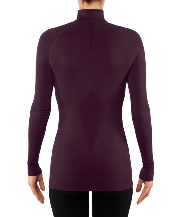 FALKE Thermo Shirt LS Zip Women MW Purple - Image 2