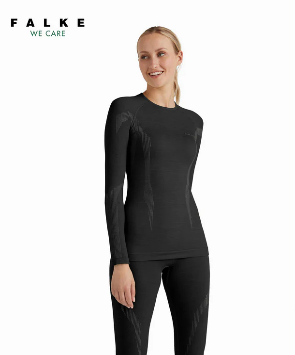 FALKE Thermo Shirt LS Women WT Reg Black
