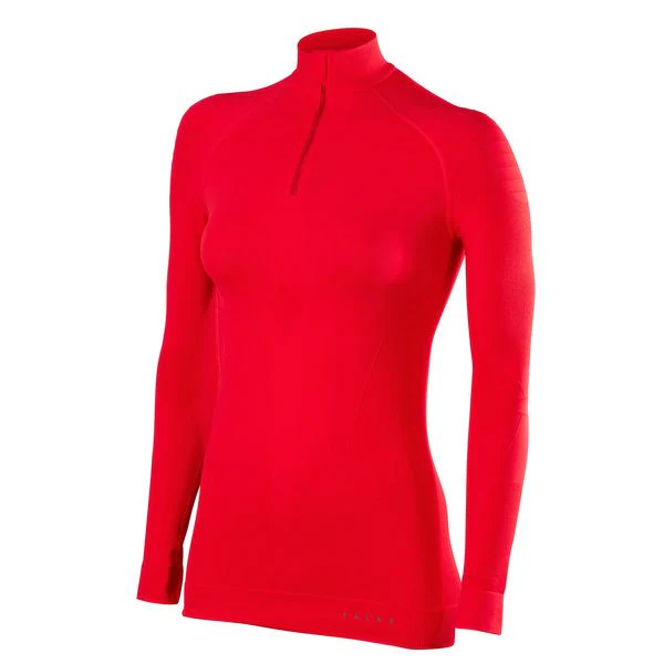 FALKE thermo shirt LS Zip Women MW red