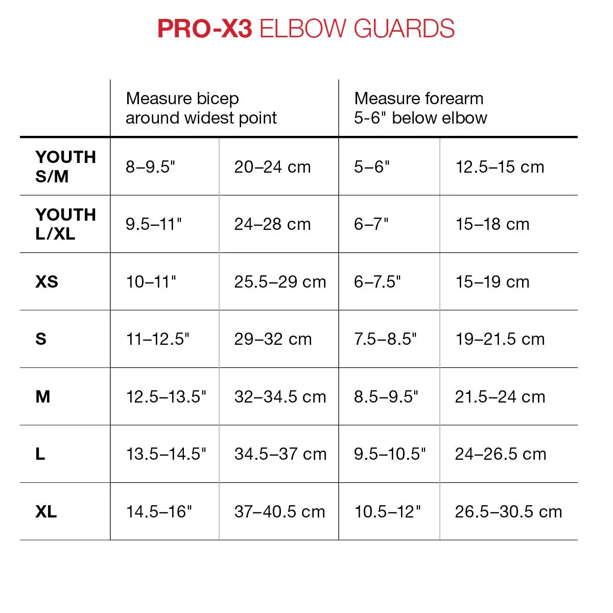 G-Form Youth Pro X3 Elbow Guards - Image 2