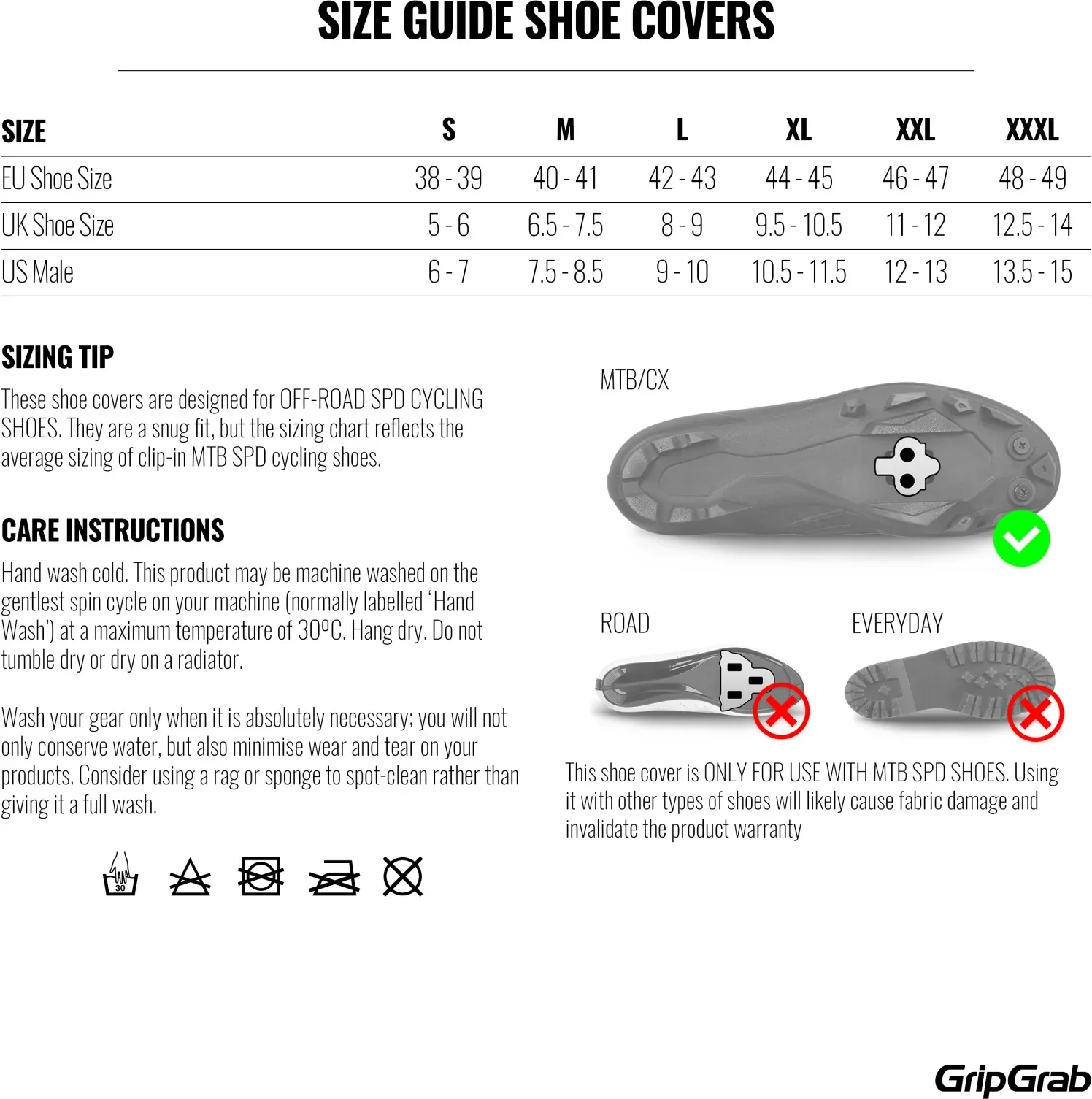 GripGrab AquaShield 2 Waterproof Gravel Shoe Covers - Image 9