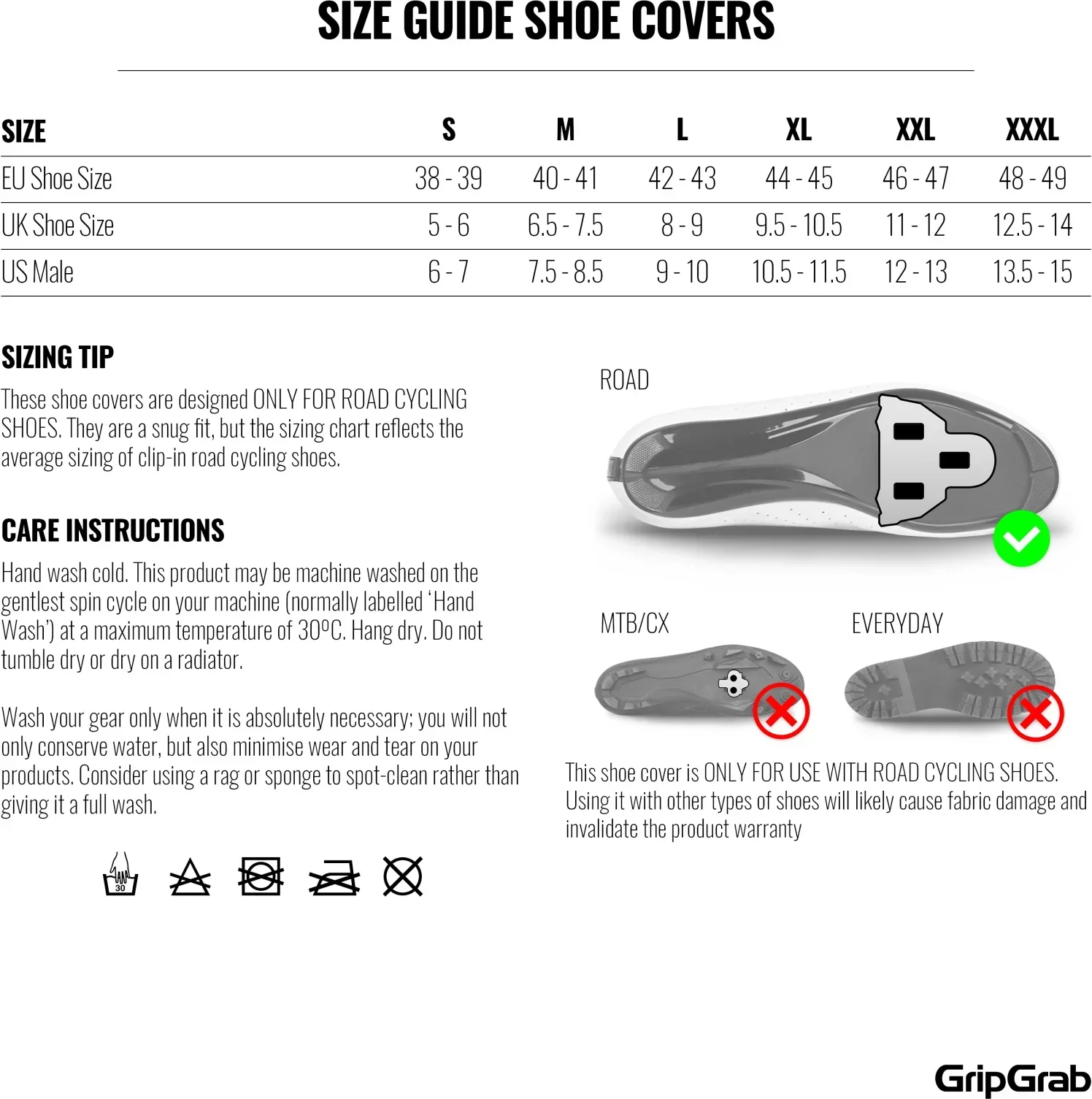 GripGrab AquaShield 2 Waterproof Road Shoe Covers - Image 8