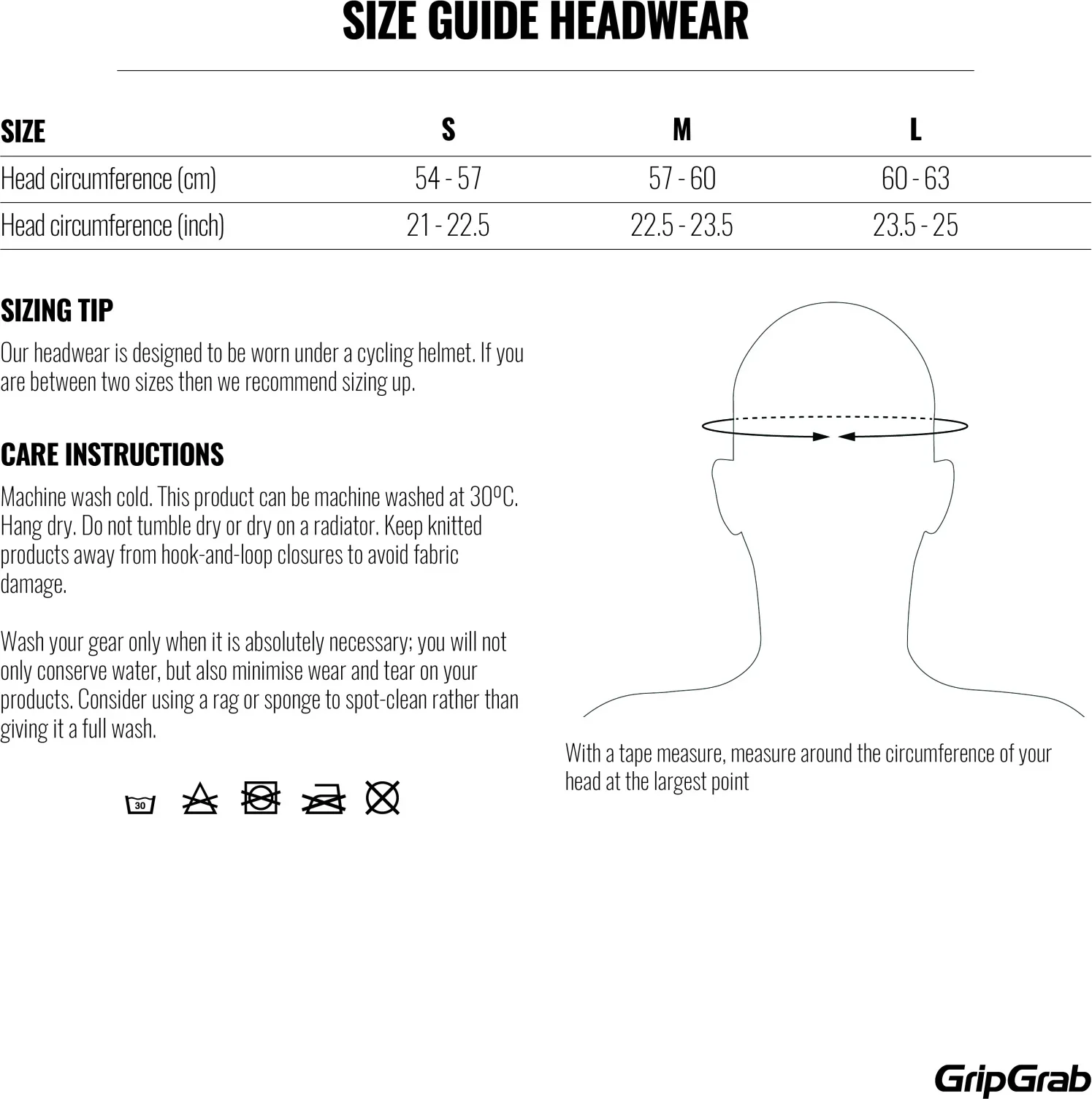 GripGrab Aviator Windproof Deep Winter Skull Cap - Image 7
