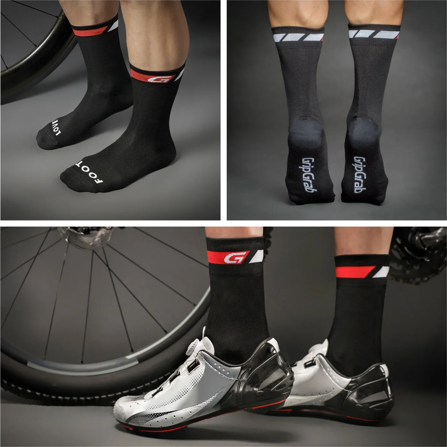 GripGrab Classic High Cut Summer Socks - Image 3