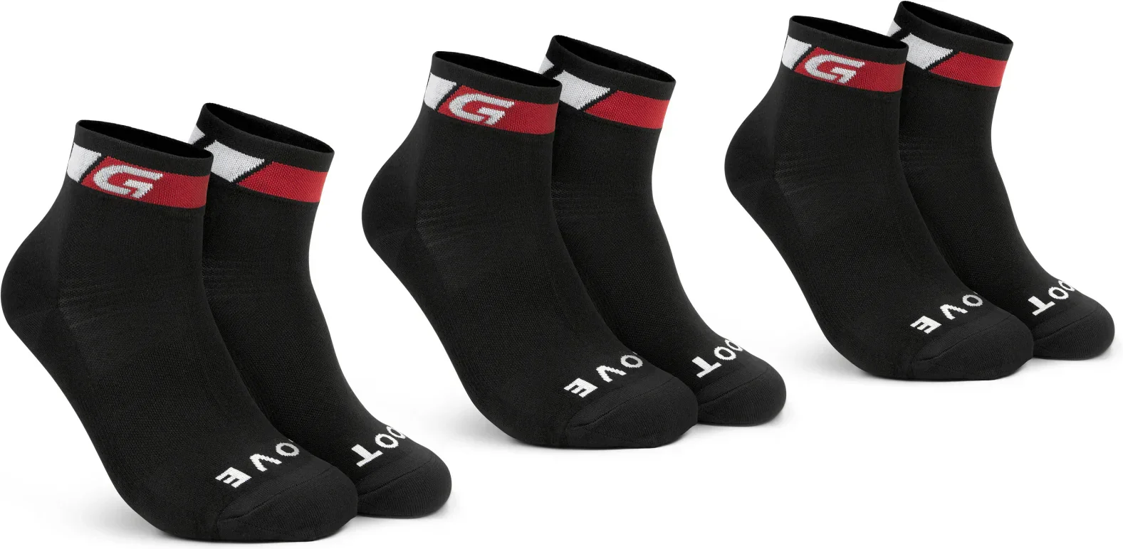 GripGrab Classic Low Cut Summer Socks 3-Pack
