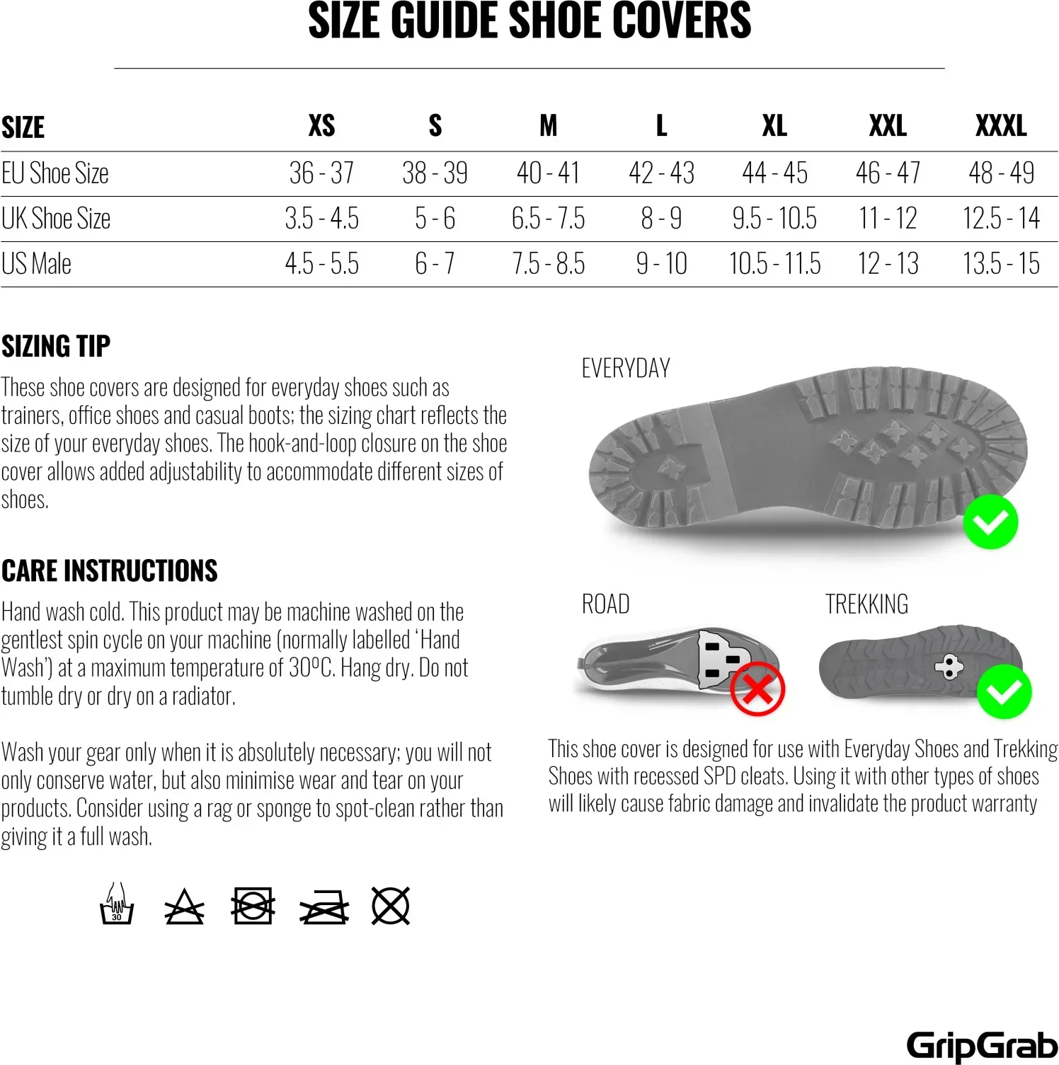 GripGrab DryFoot 2 Waterproof Everyday Shoe Covers - Image 9
