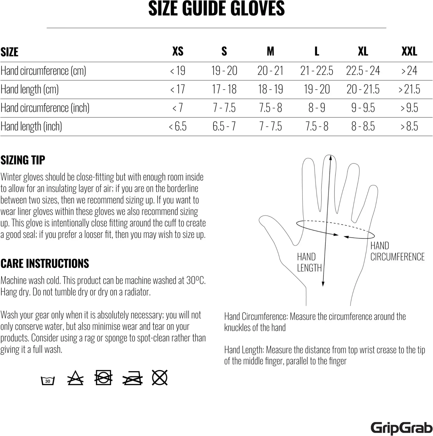 GripGrab Hurricane 2 Windproof Spring-Autumn Gloves - Image 7