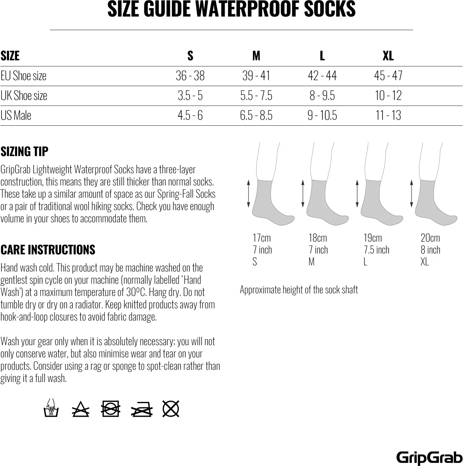 GripGrab Lightweight Waterproof Spring-Autumn Socks - Image 7