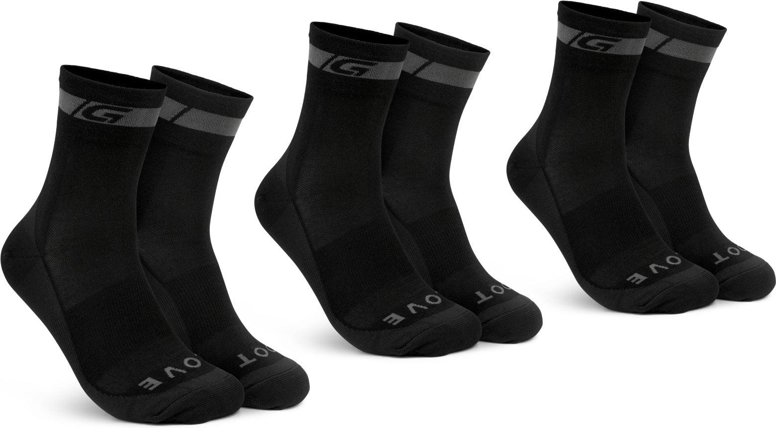 GripGrab Merino Regular Cut Socks 3-Pack