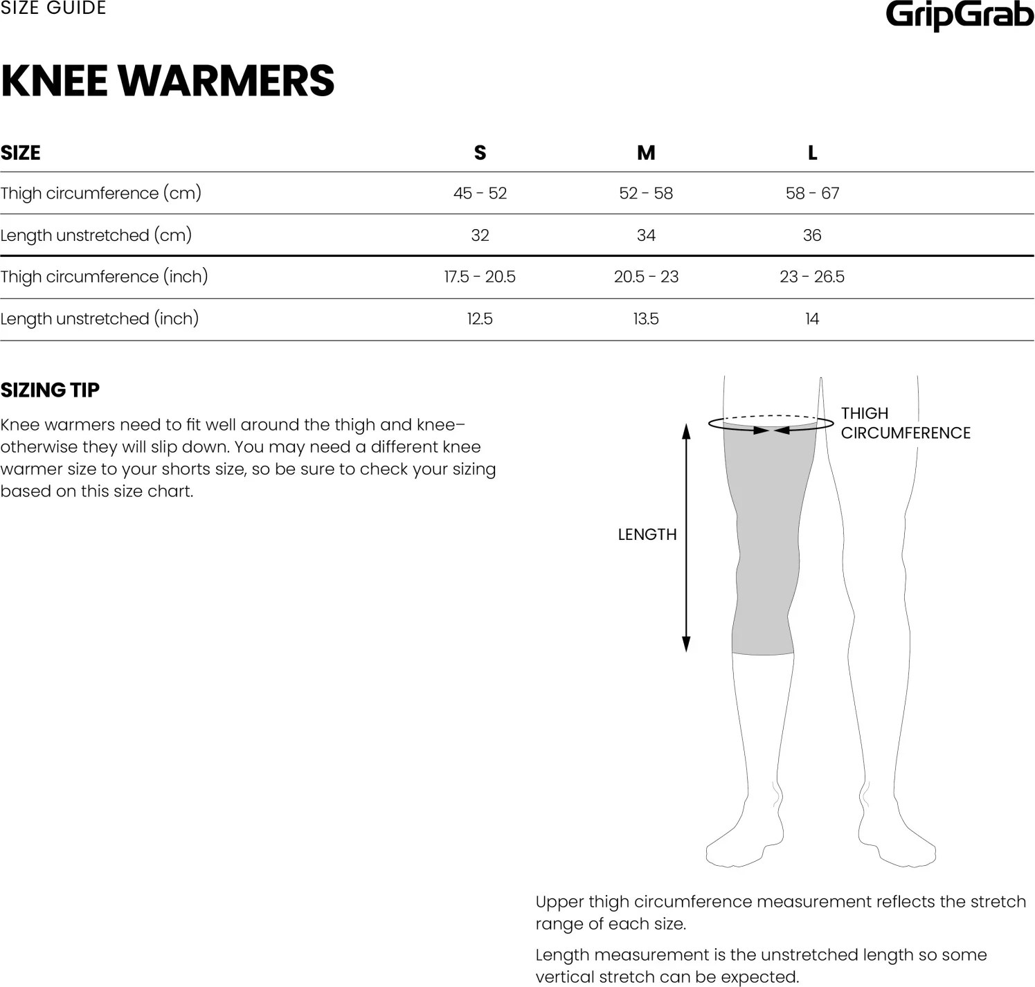 GripGrab PACR Thermal Knee Warmers - Image 4