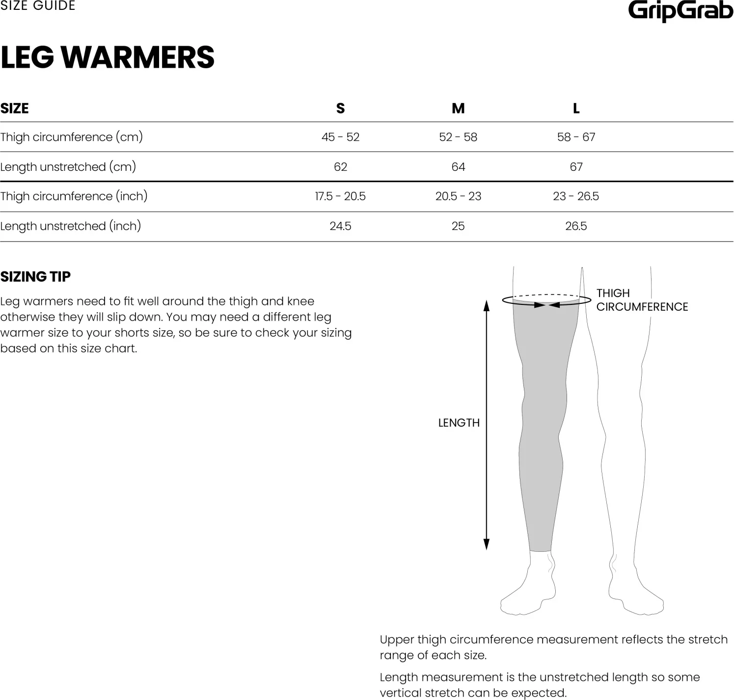 GripGrab PACR Thermal Leg Warmers - Image 4