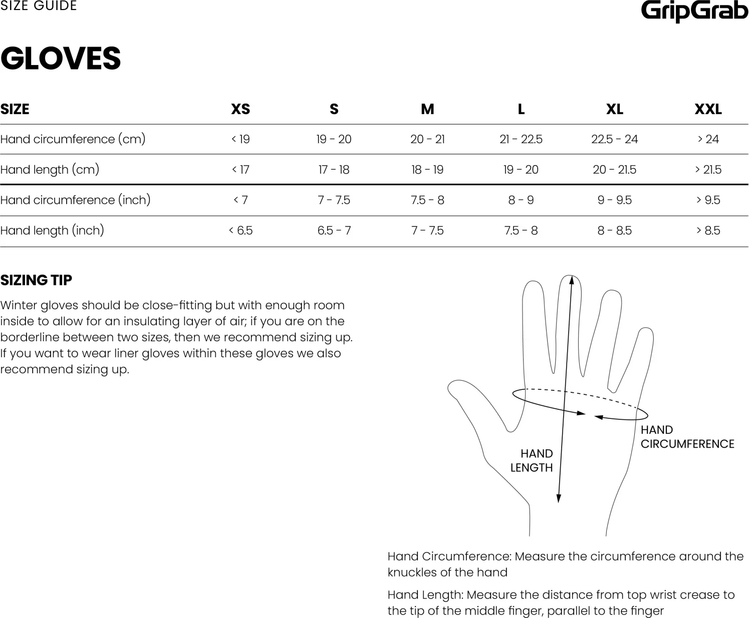 GripGrab Ride 2 Windproof Spring-Autumn Gloves - Image 8
