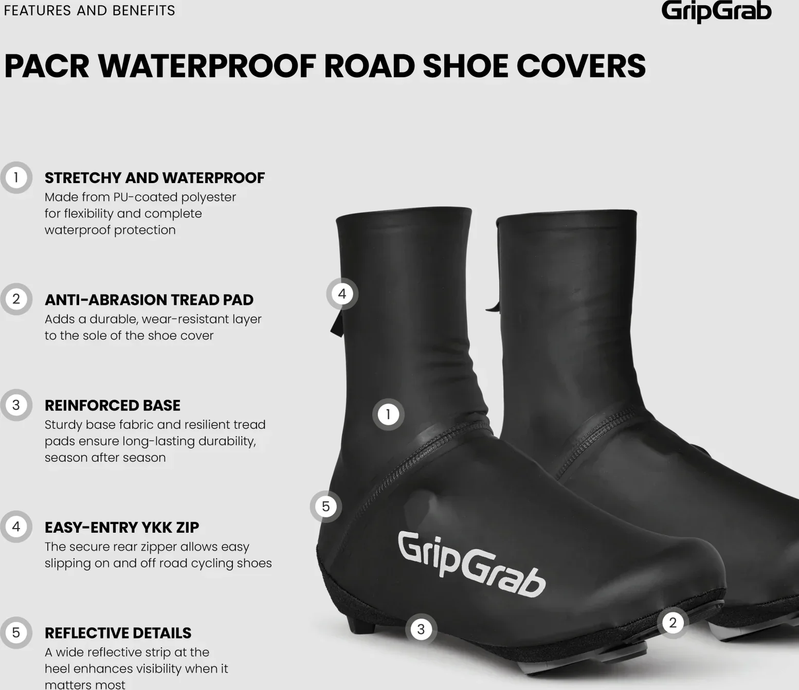 GripGrab Waterproof Road Shoe Covers - Image 6