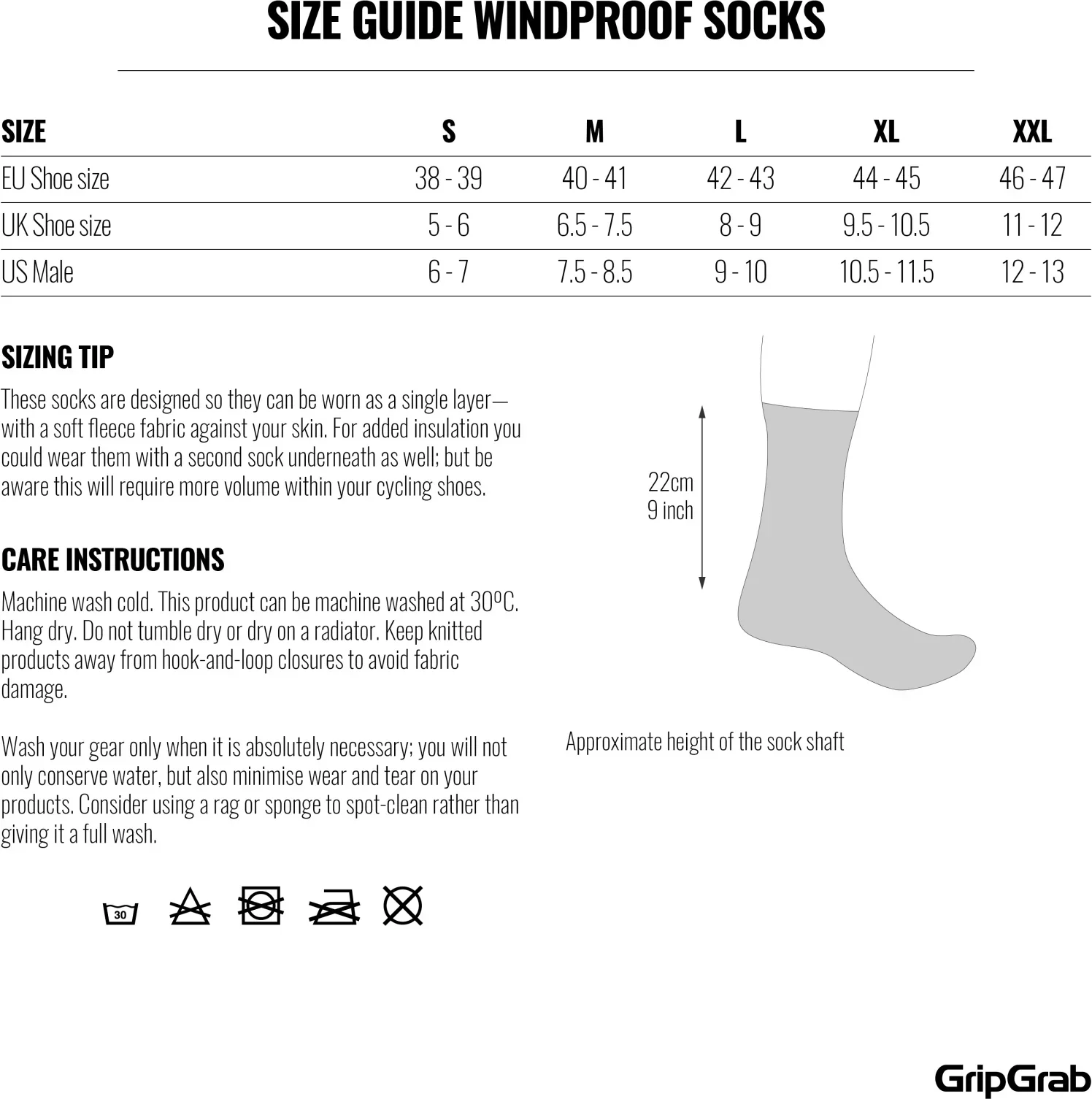 GripGrab Windproof Spring-Autumn Socks - Image 6