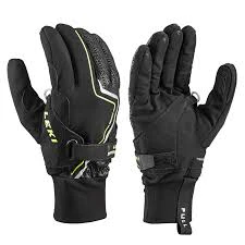LEKI Nordic Cruise Shark cross-country ski gloves black/yellow