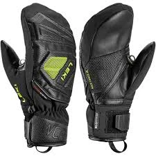 LEKI Gloves HS WCR C-Tech 3D Mitt Black/Yellow