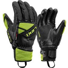 LEKI Gloves HS WCR Venom DH 3D Black/Yellow