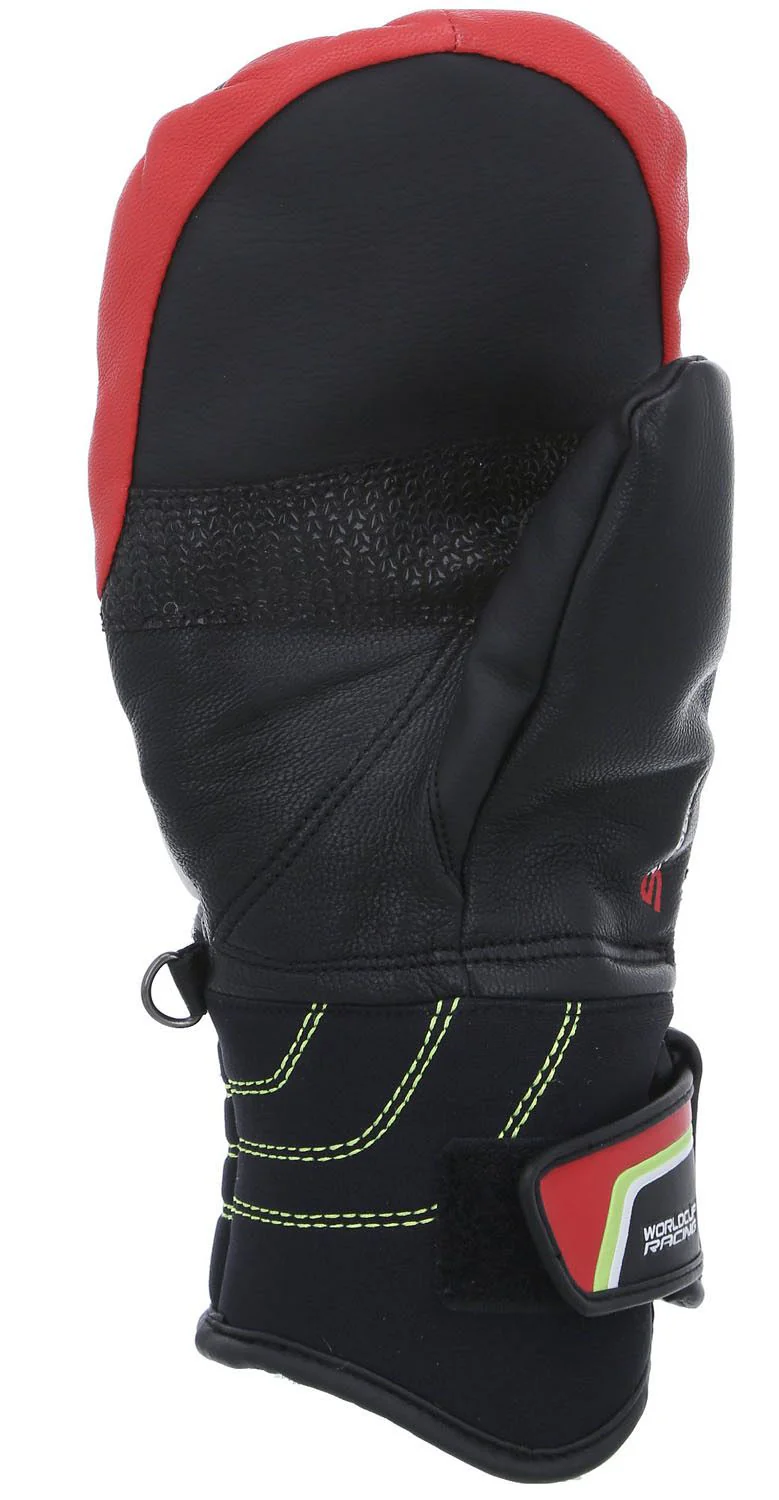 LEKI gloves WC Race JR Flex Mitt black/red - Image 2