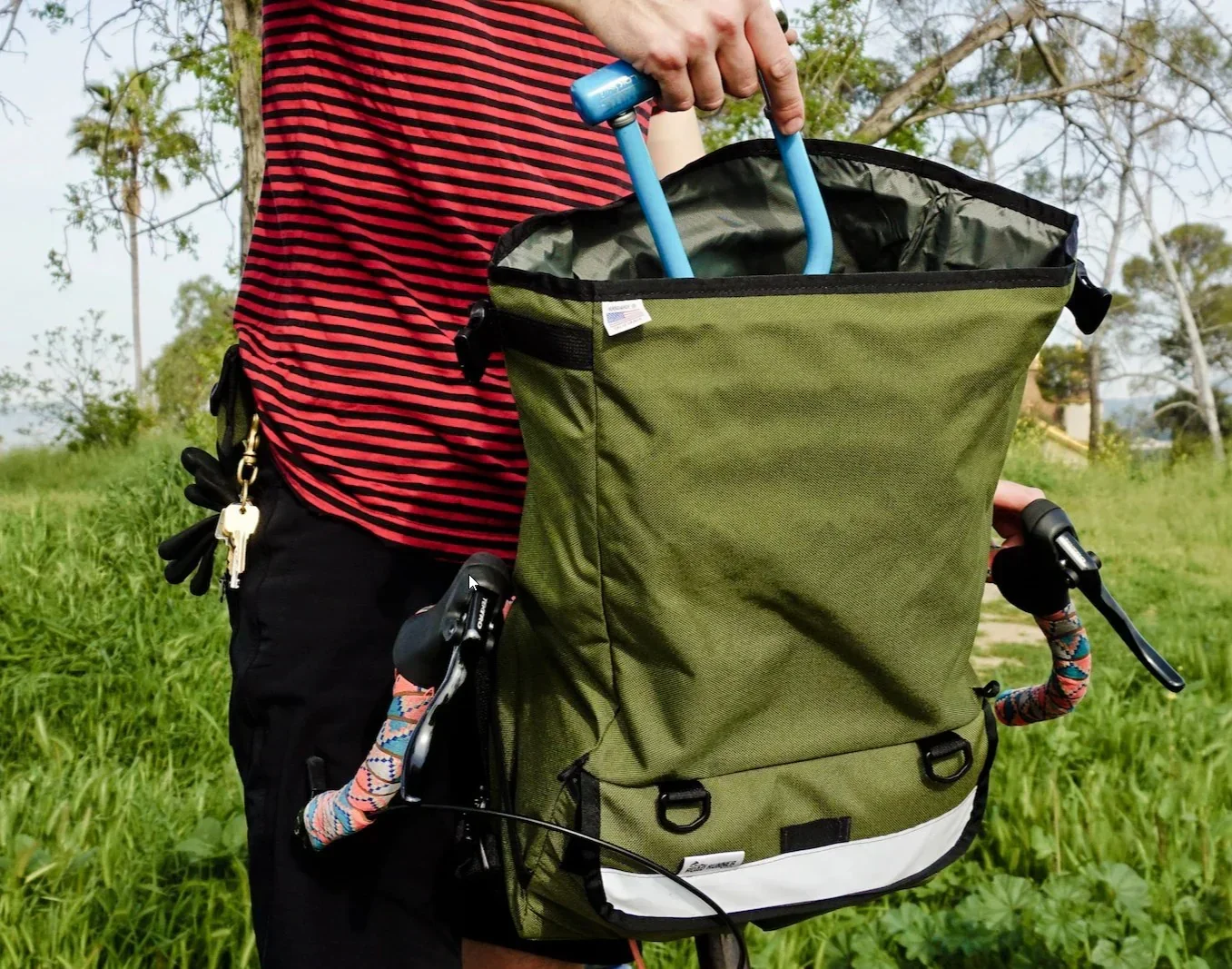 Road Runner Bags Middle Earth Jammer Handlebar Bag - Image 8