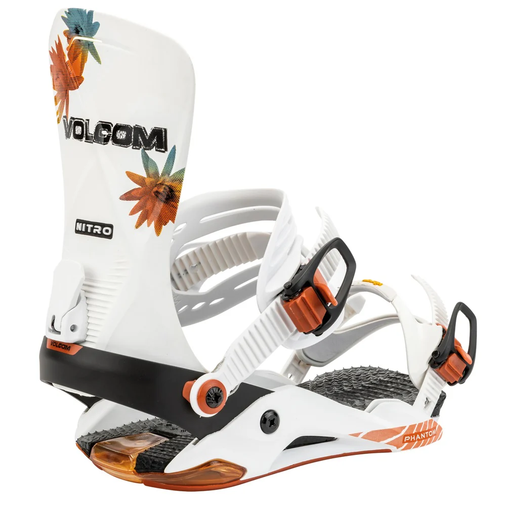 NITRO bindings Phantom X Volcom white/orange - Image 2