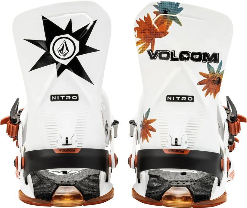 NITRO bindings Phantom X Volcom white/orange - Image 3