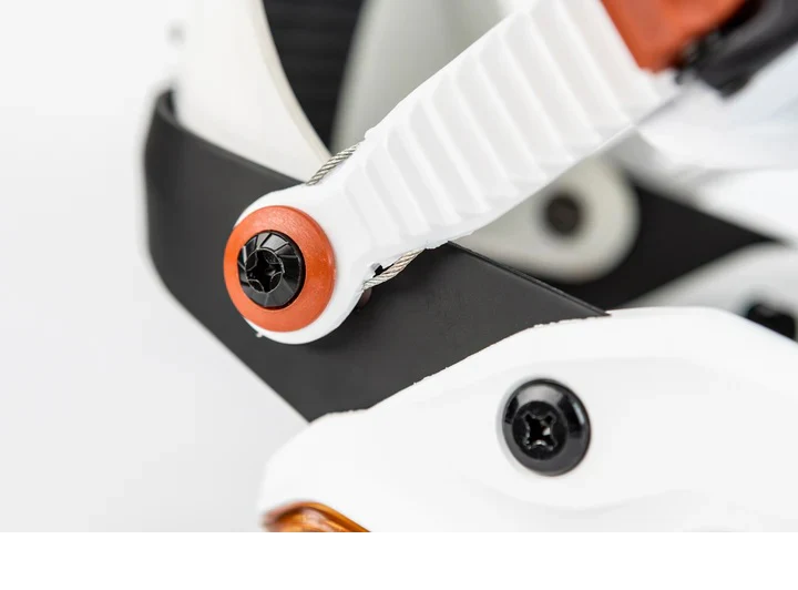 NITRO bindings Phantom X Volcom white/orange - Image 4