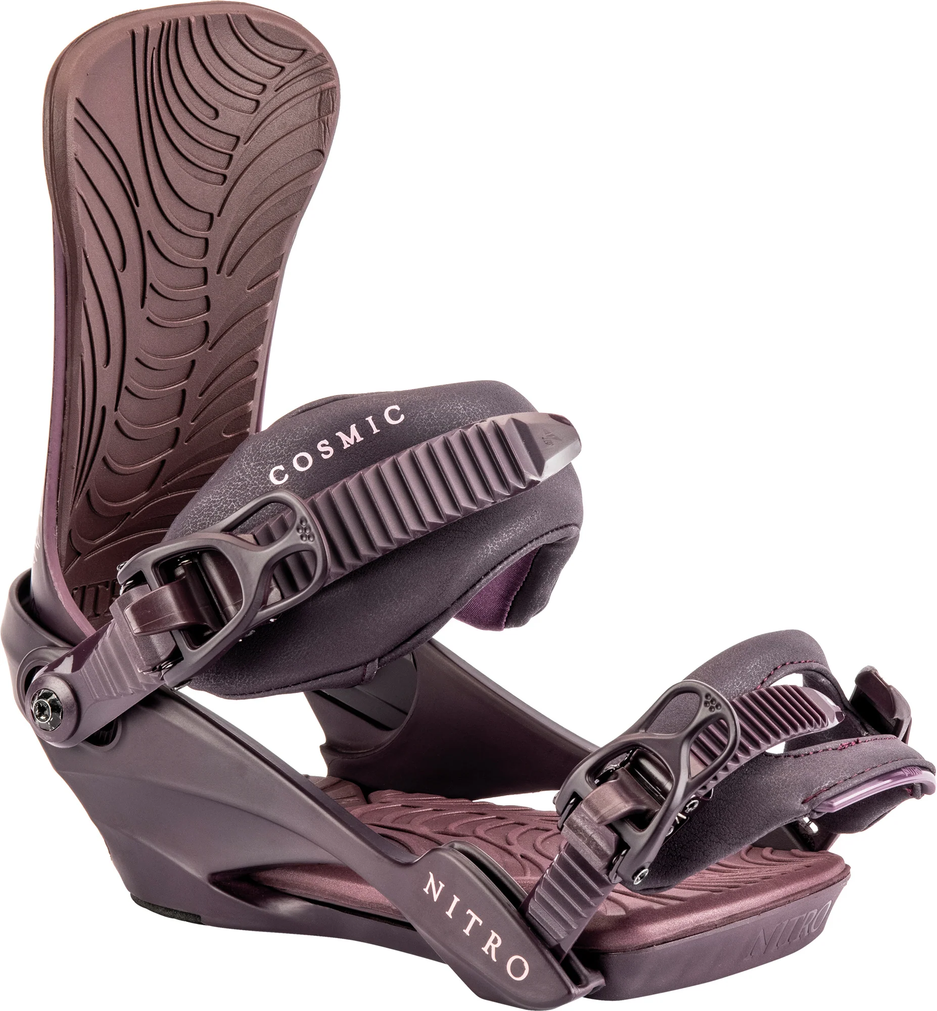 NITRO bindings W Cosmic Plum Vines violet