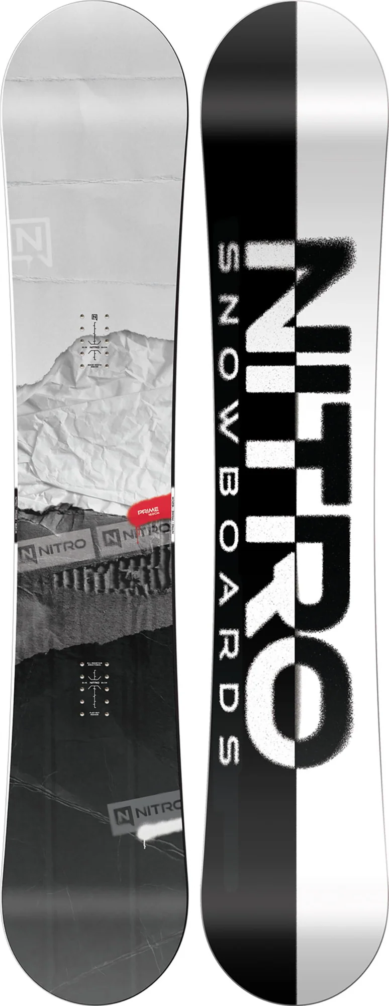 NITRO board Prime Raw grey/black