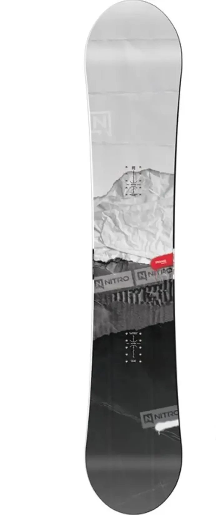 NITRO board Prime Raw Wide Rental