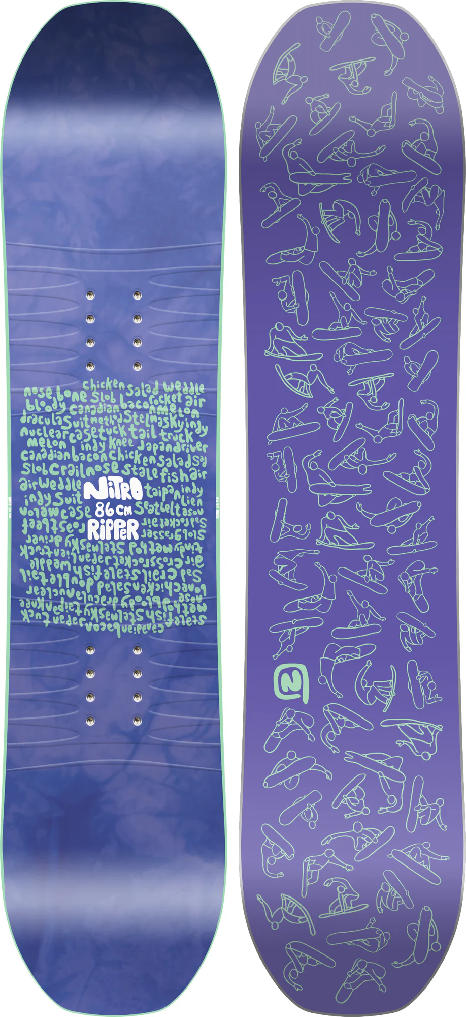 NITRO Board Ripper Kids Purple