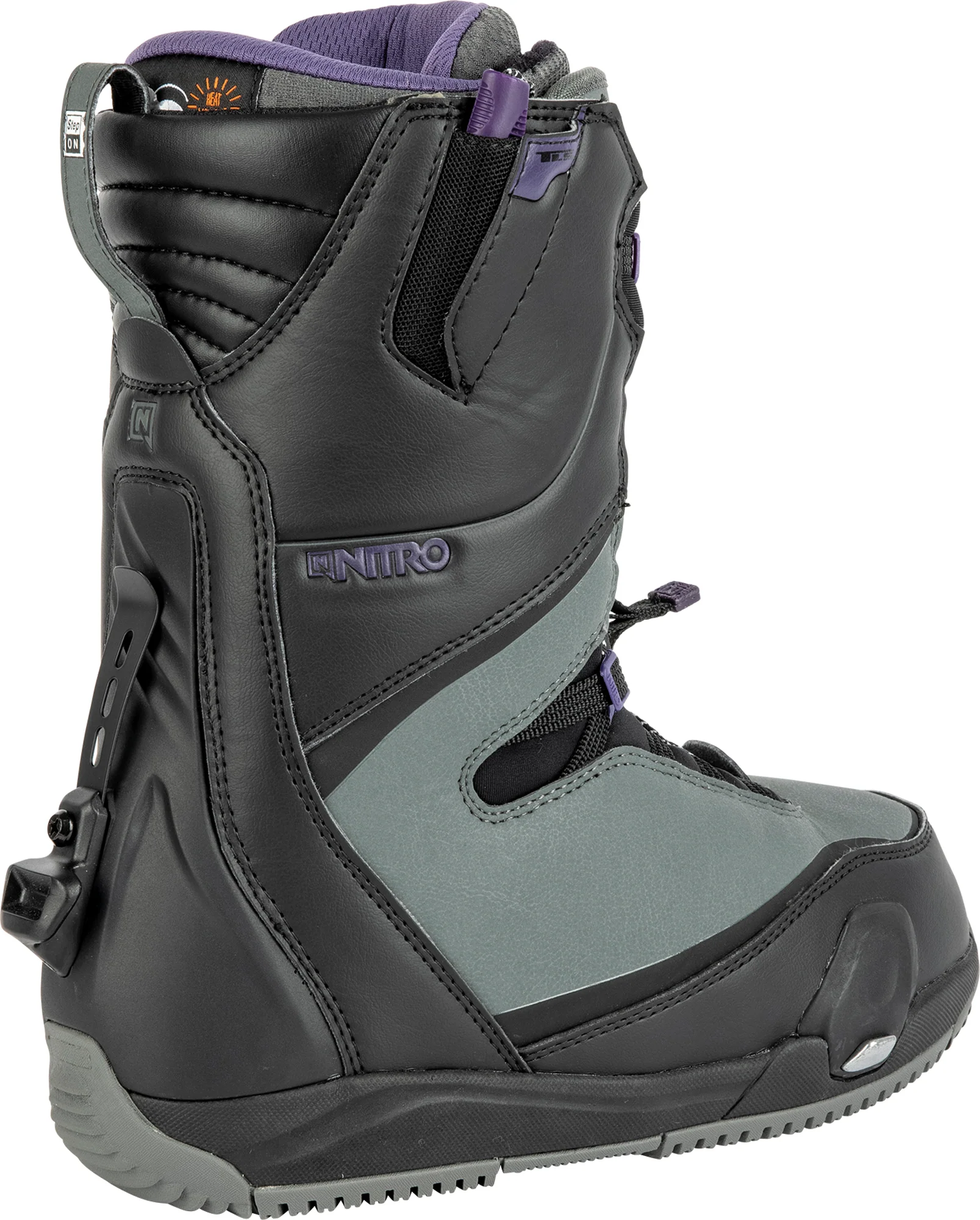 NITRO boots Cave TLS StepOn black/grey/violet - Image 2