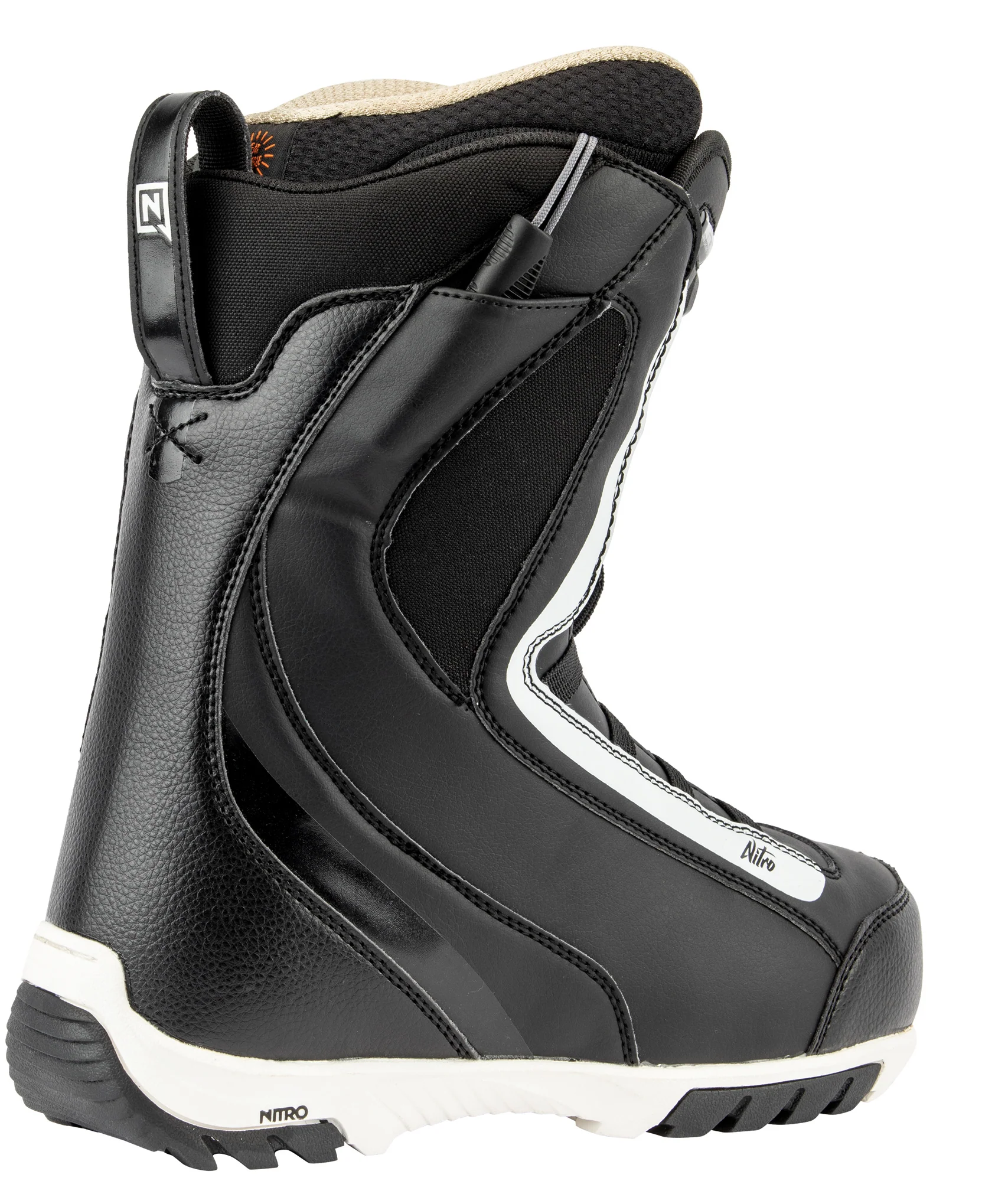 NITRO Boots Cuda TLS Black/White - Image 2