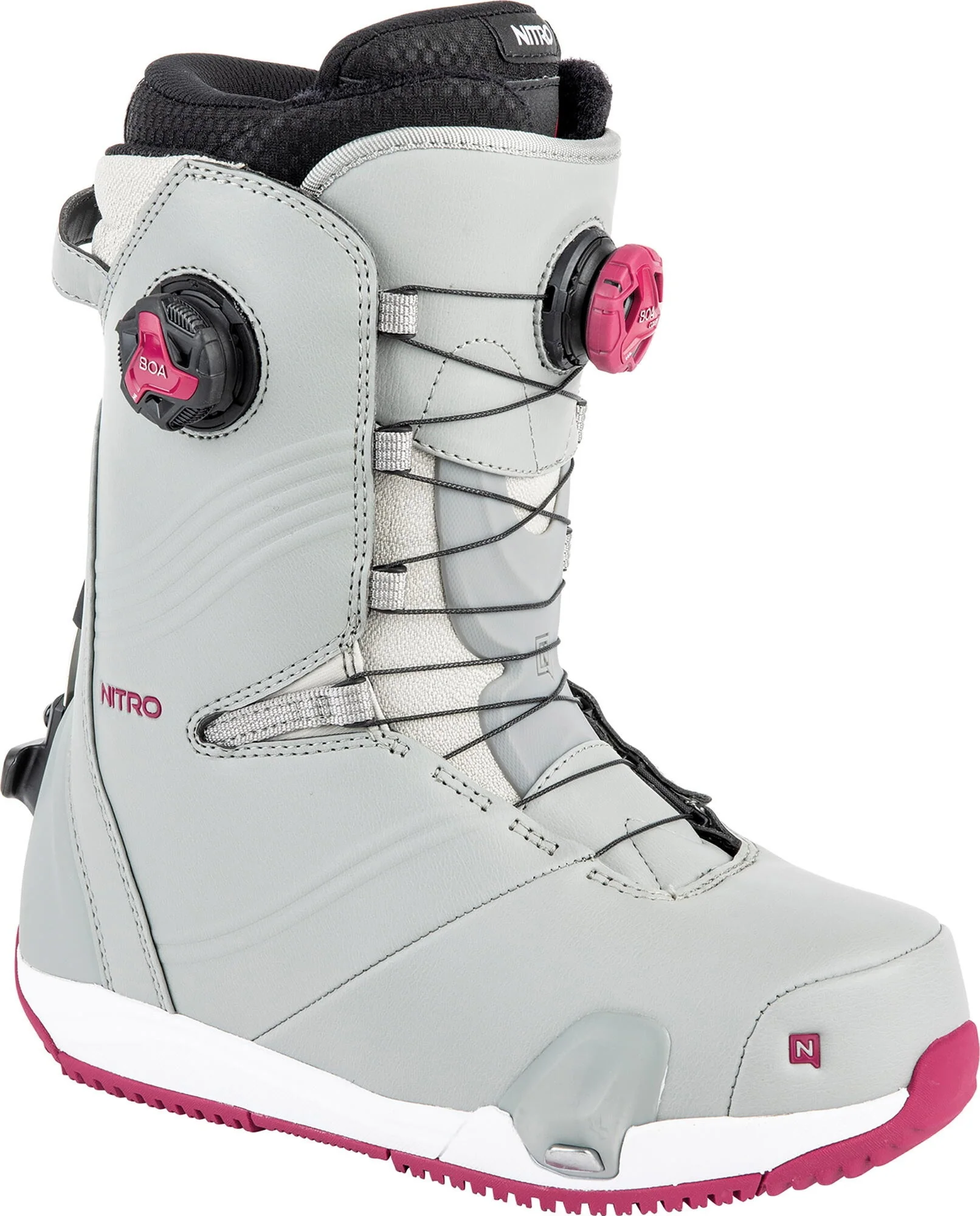 NITRO Boots Dynasty Boa StepOn Grey/Violet