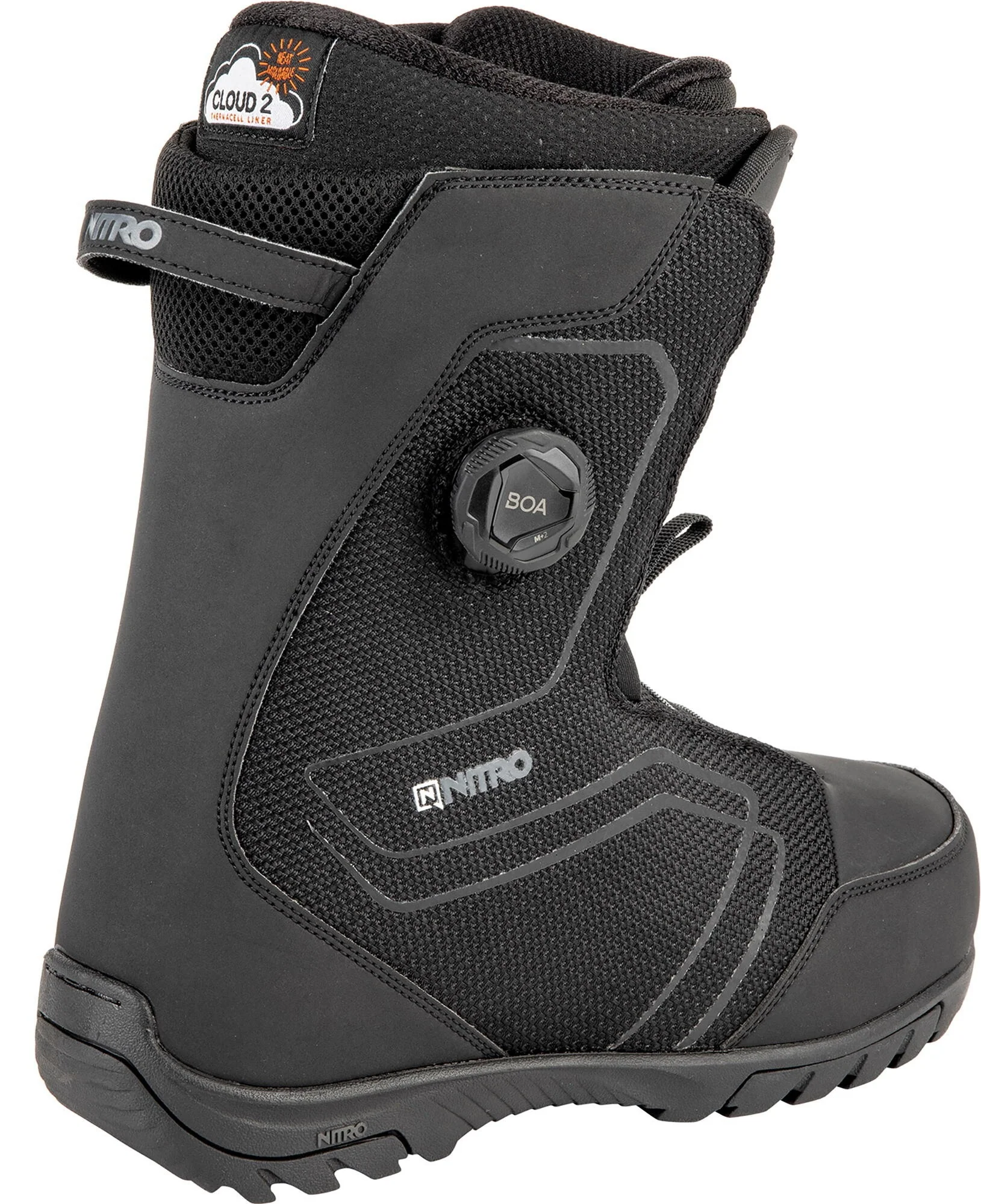 NITRO Boots Sentinel Boa True Black - Image 2