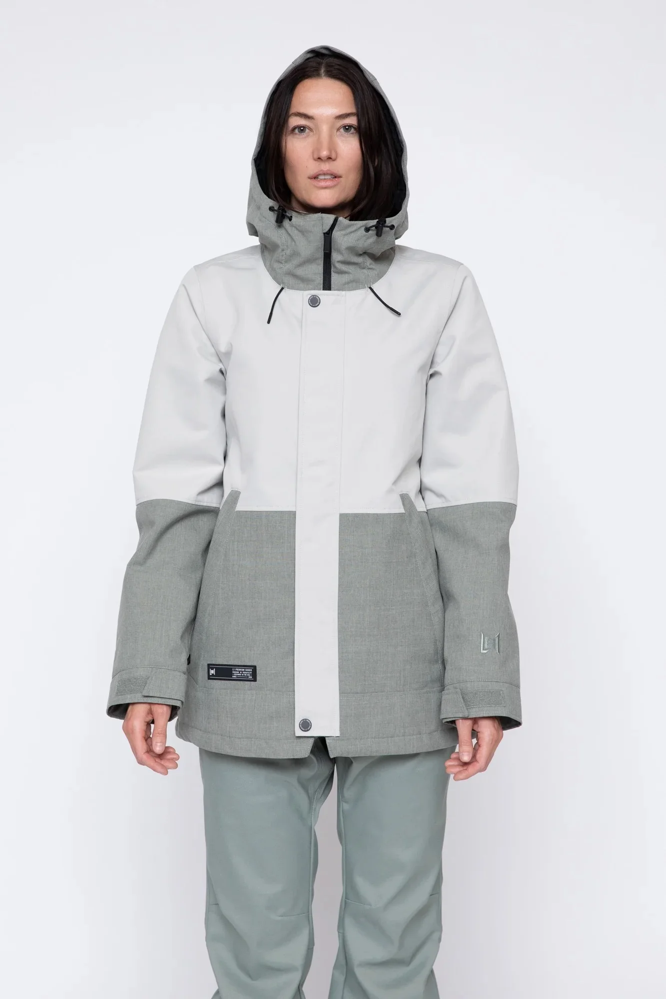 NITRO Jacket W L1 Lalena White/Grey - Image 3