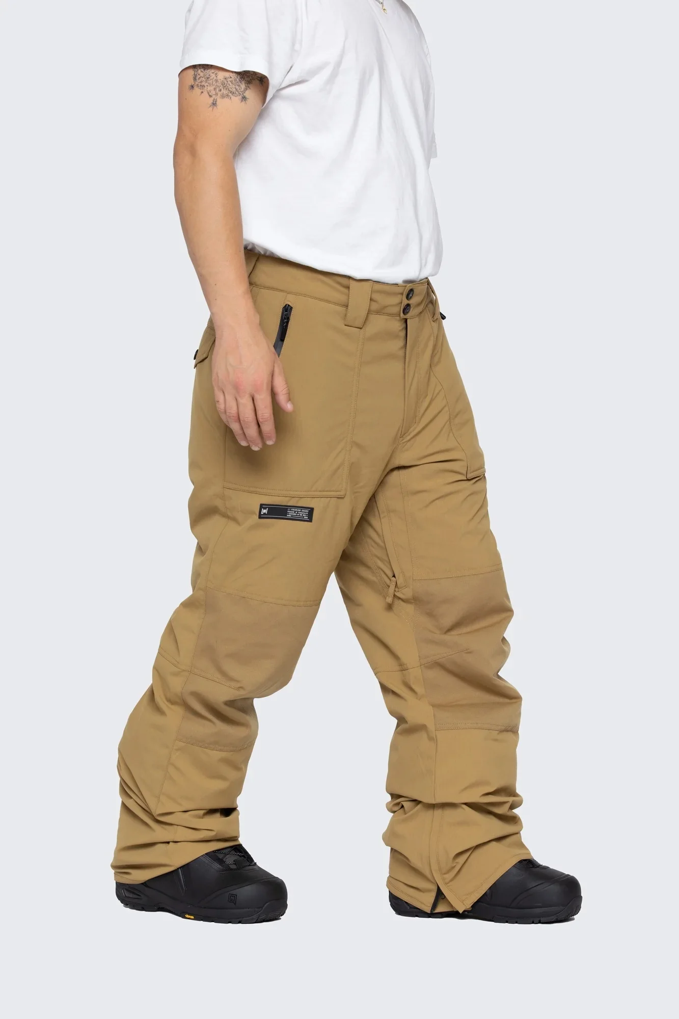NITRO Pants L1 Warren Dull Gold - Image 3